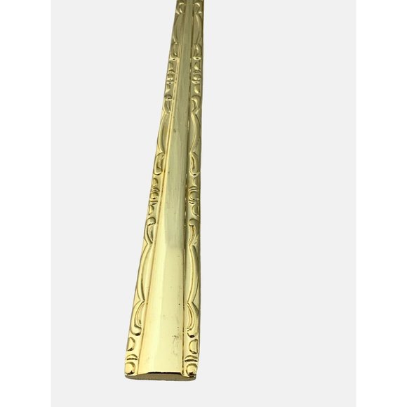 Towle Supreme Cutlery Japan TWS120-GOLD Gold Electroplate 4 Dinner Forks 7.25" - Picture 6 of 8